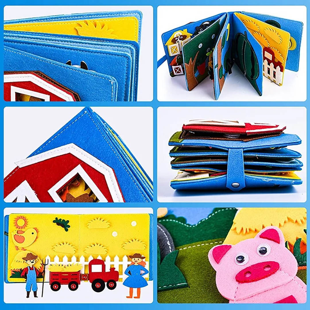 Interactive 3D Activity Book – Engaging Learning Through Play for Kids