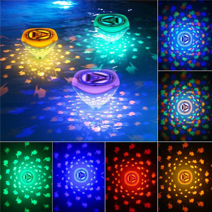 LED Fountain Bath Toy with Spraying Light Effects