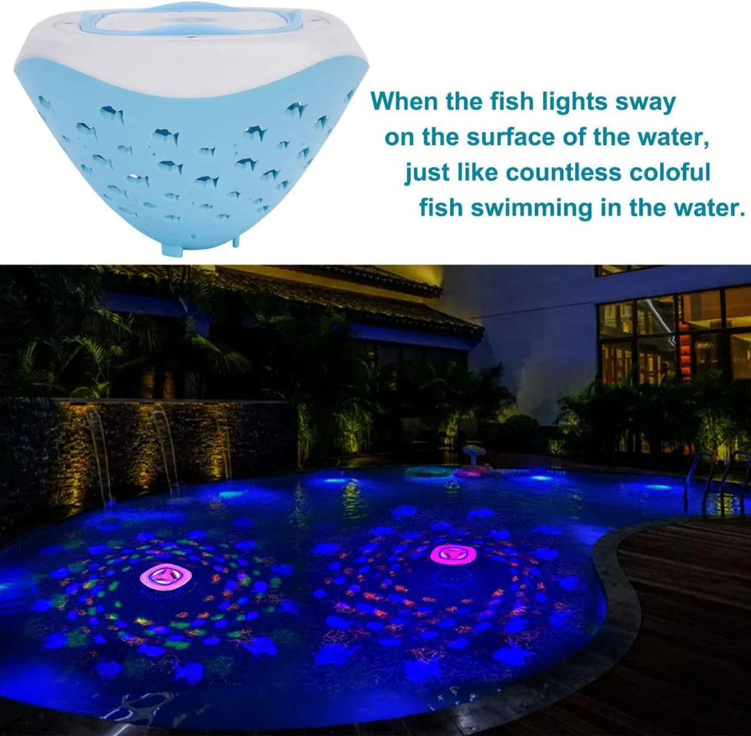LED Fountain Bath Toy with Spraying Light Effects