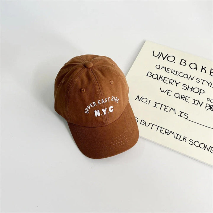 Unisex Children's Brimmed Cap with NYC Embroidery
