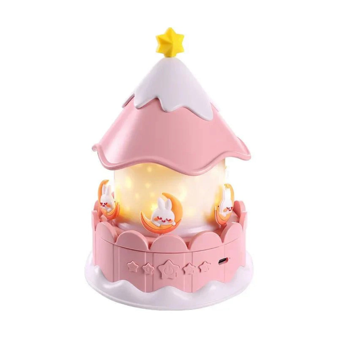 Musical Star Projector Night Light with 12 Unique Themes