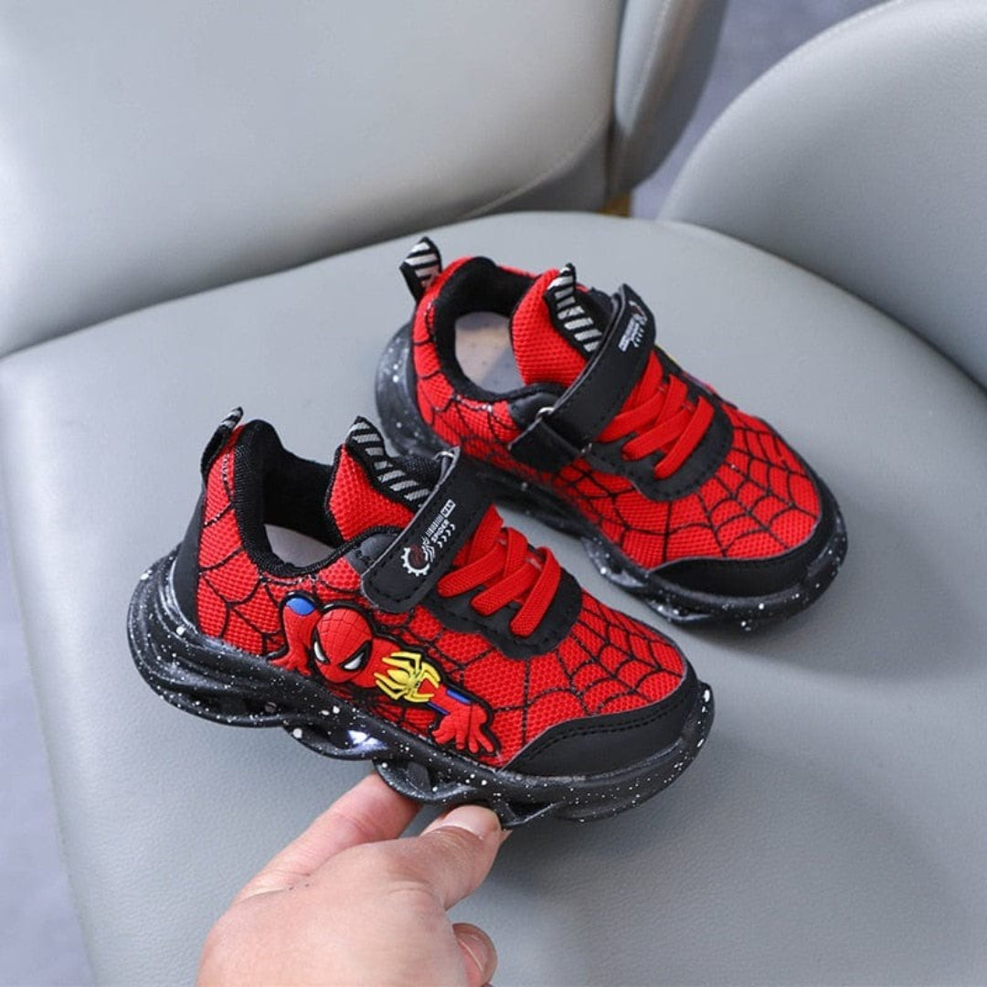LED Light-Up Sneakers for Kids with Fun Prints