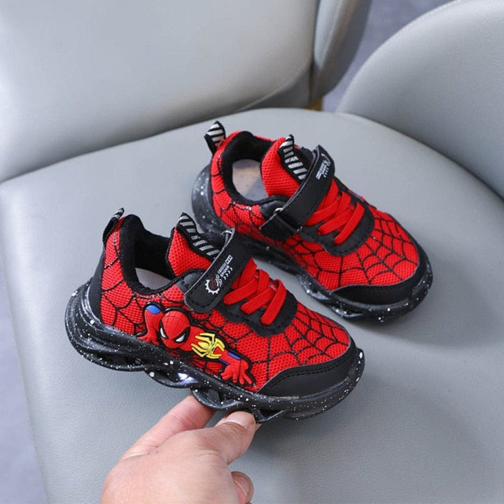 LED Light-Up Sneakers for Kids with Fun Prints
