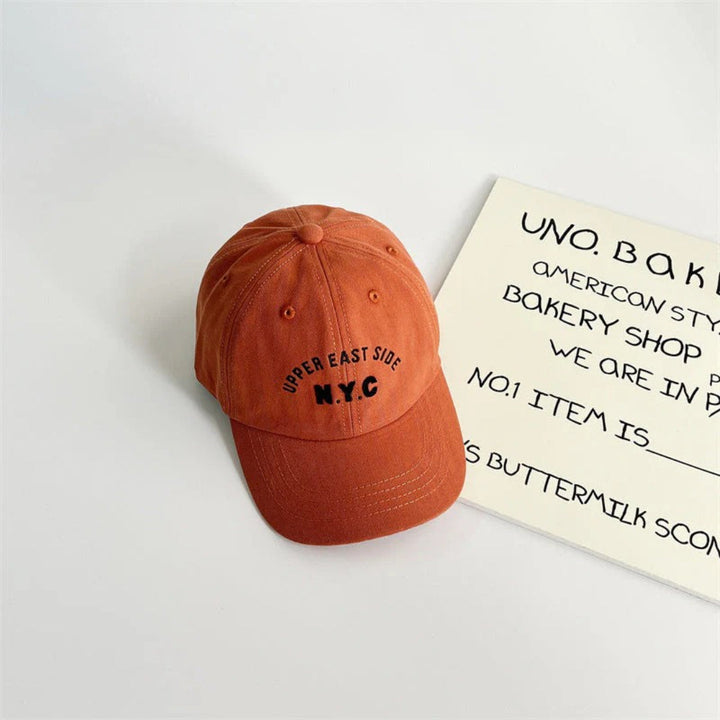 Unisex Children's Brimmed Cap with NYC Embroidery