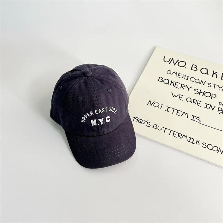 Unisex Children's Brimmed Cap with NYC Embroidery
