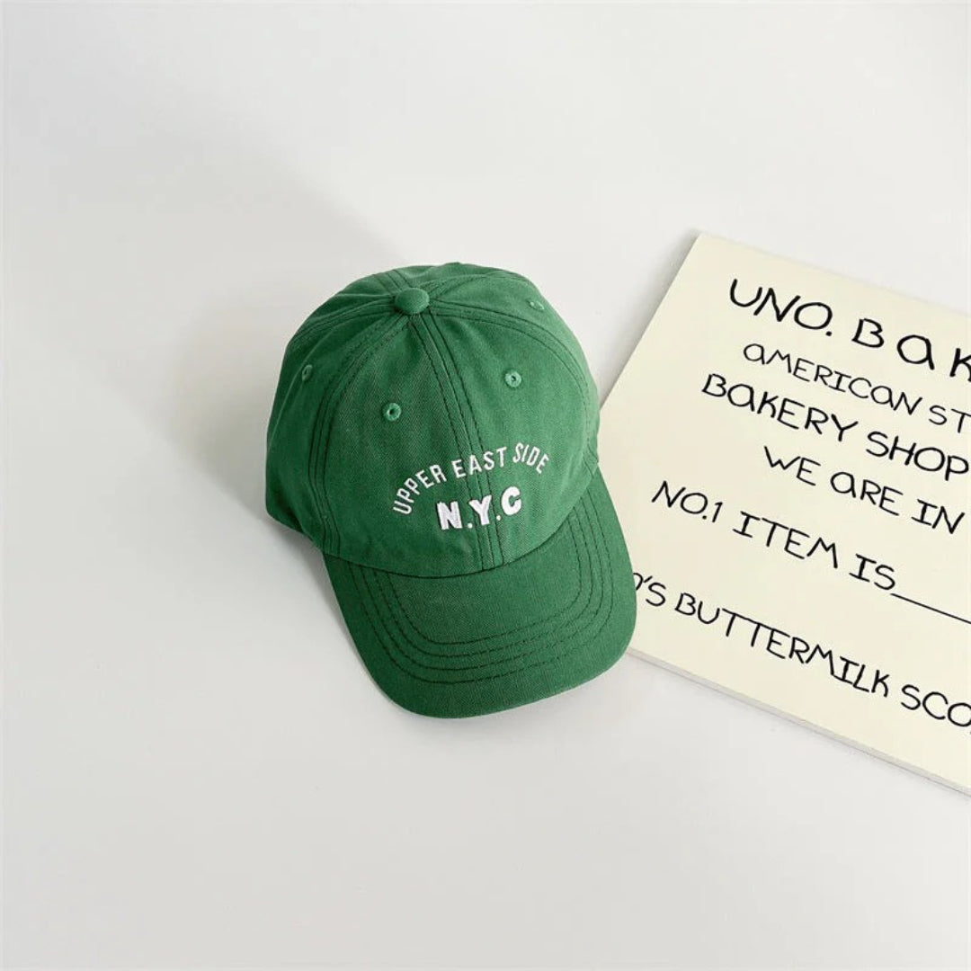 Unisex Children's Brimmed Cap with NYC Embroidery