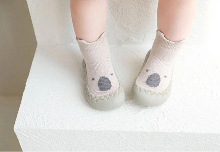 Non-Slip Baby Booties for First Steps