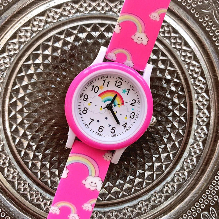 Unisex Analog Rainbow Watch