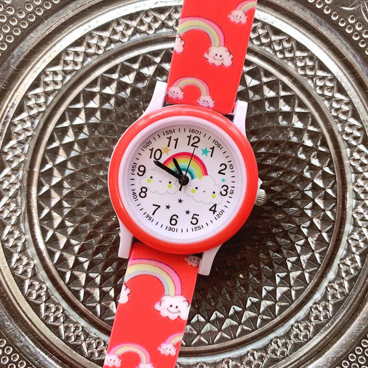 Unisex Analog Rainbow Watch