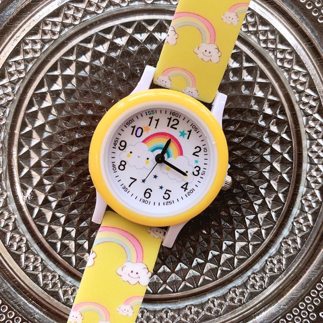 Unisex Analog Rainbow Watch