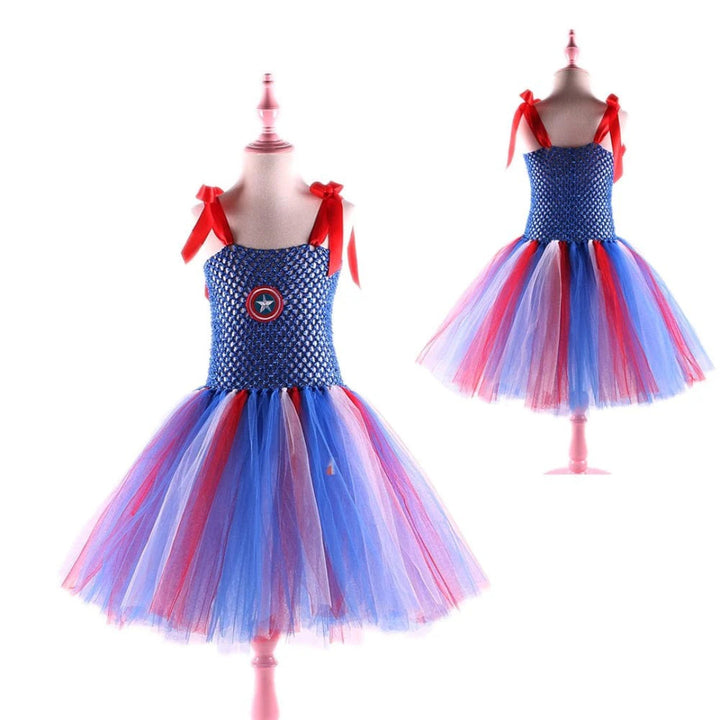 Girls' Superhero Costume with Accessory Set