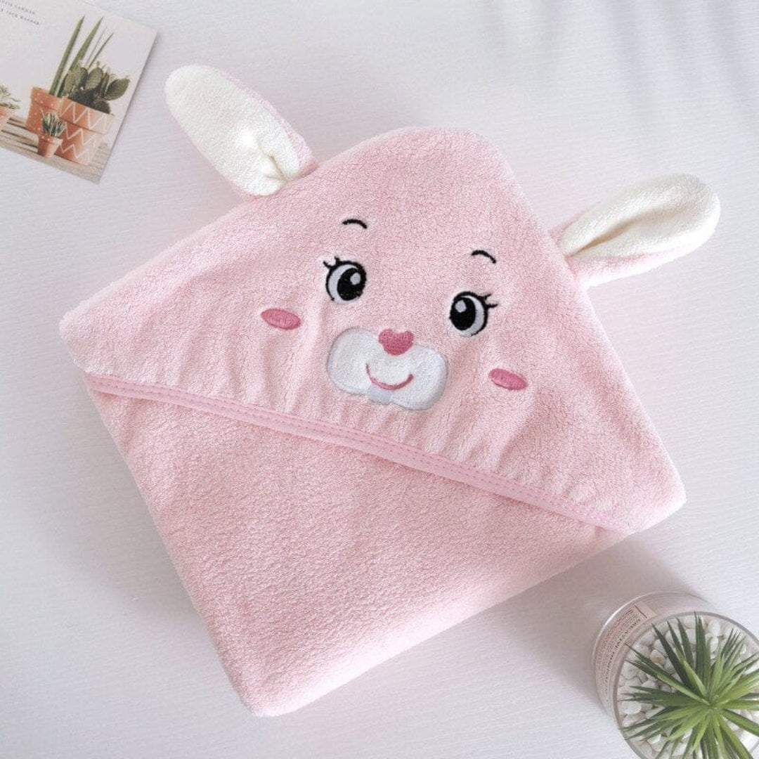 Adorable Hooded Towel for Babies - Bath Cape