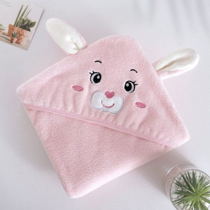 Adorable Hooded Towel for Babies - Bath Cape