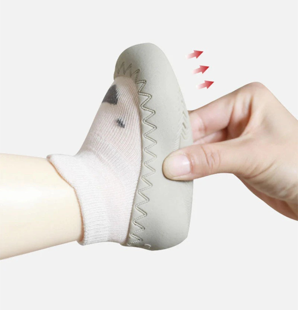 Non-Slip Baby Booties for First Steps