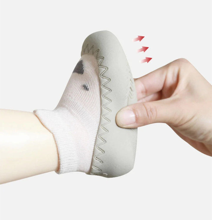Non-Slip Baby Booties for First Steps