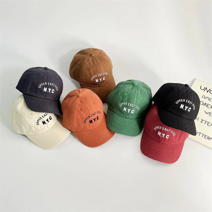 Unisex Children's Brimmed Cap with NYC Embroidery