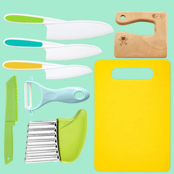 8-Piece Mini Chef Toy Kitchen Set