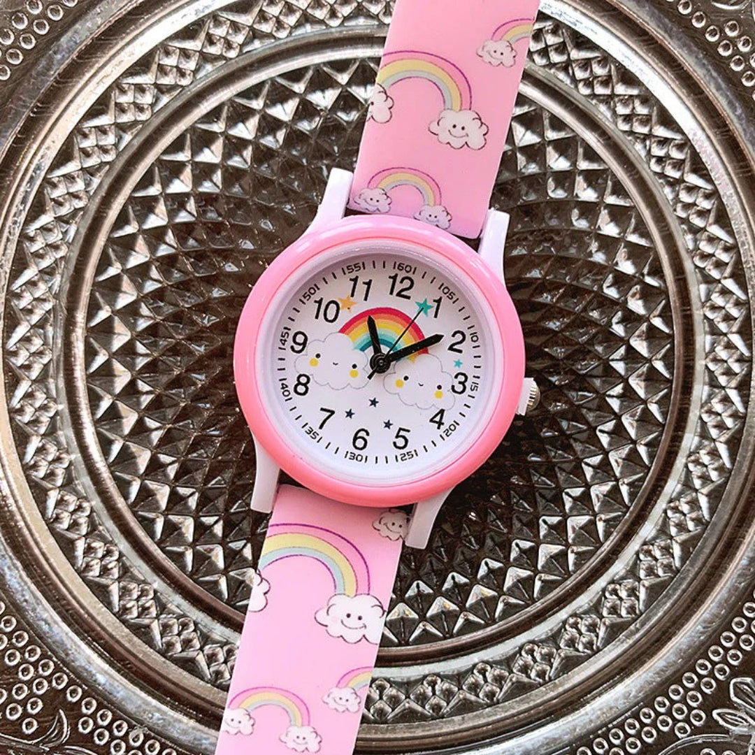 Unisex Analog Rainbow Watch