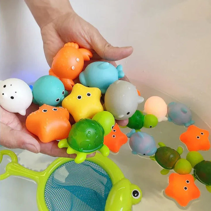 Interactive Light-Up Bath Toys for Kids Ages 3+