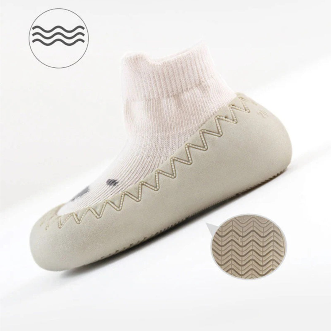 Non-Slip Baby Booties for First Steps
