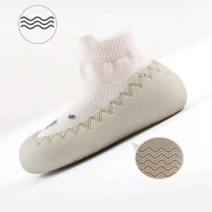 Non-Slip Baby Booties for First Steps