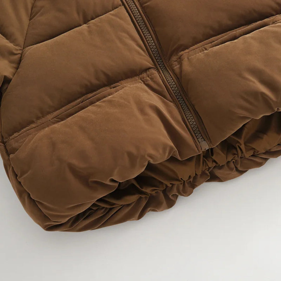 Kids' Winter Coat with Adorable Bear Hood