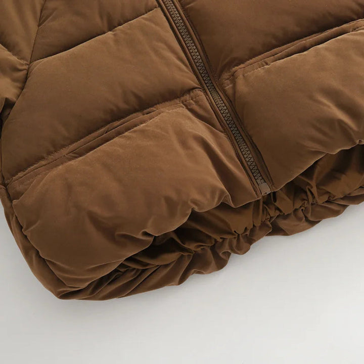 Kids' Winter Coat with Adorable Bear Hood