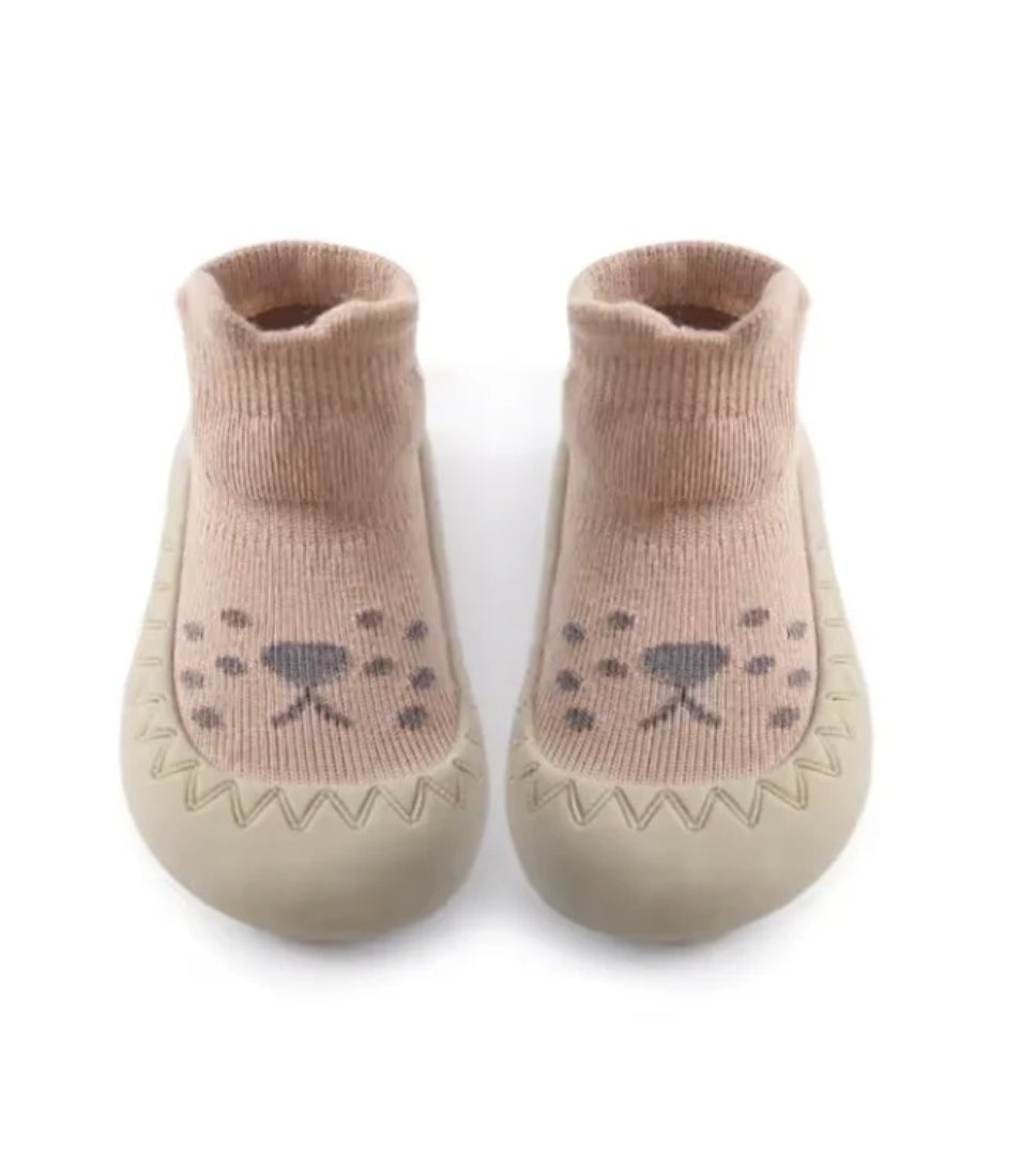 Non-Slip Baby Booties for First Steps