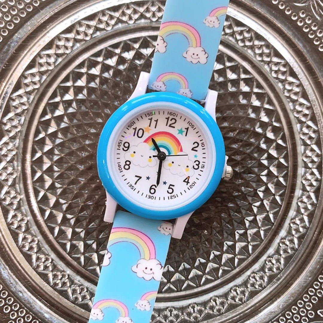 Unisex Analog Rainbow Watch