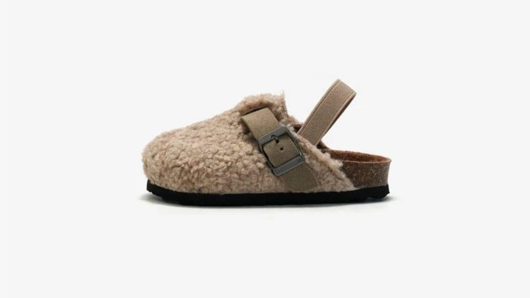 Unisex Kids' Wool Slip-On Moccasins