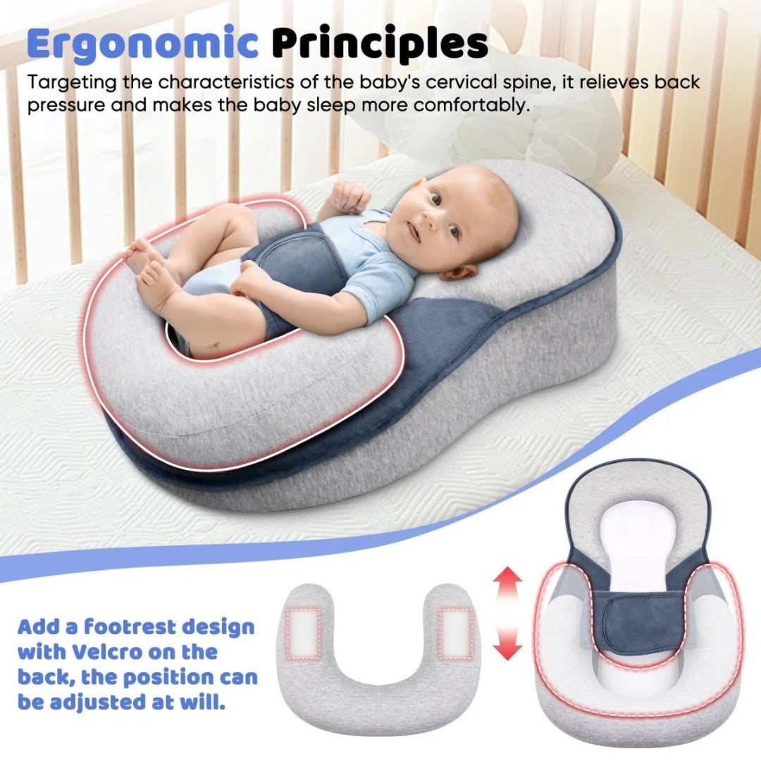 Ergonomic Baby Pillow for Optimal Sleep Support