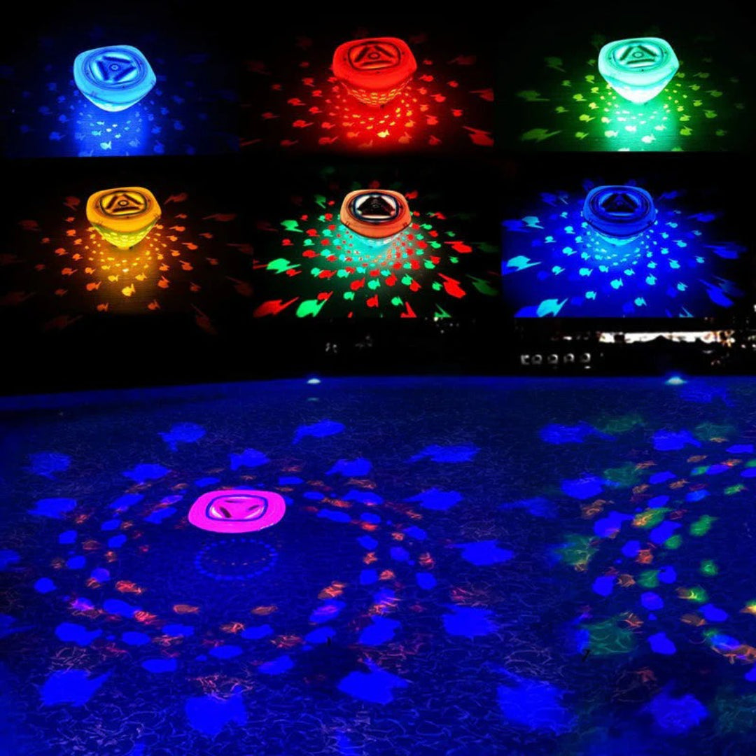 LED Fountain Bath Toy with Spraying Light Effects
