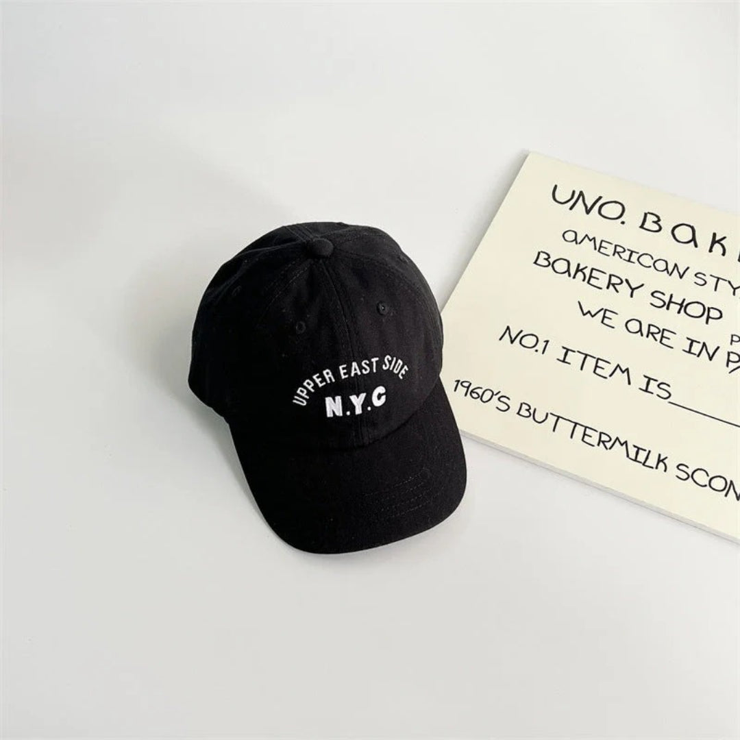Unisex Children's Brimmed Cap with NYC Embroidery