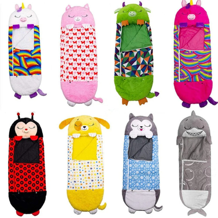 Kids' Animal-Themed Sleeping Bag and Sleep Sack