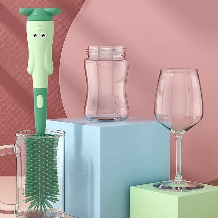 3-in-1 Silicone Bottle Brush Cleaning Set