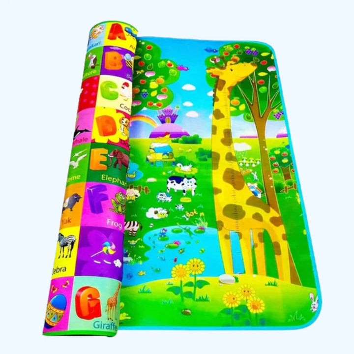 Double-Sided Non-Slip Foam Play Mat for Infants - 180x120 cm