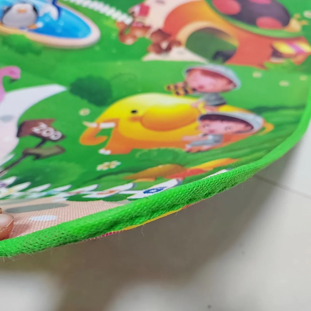 Double-Sided Non-Slip Foam Play Mat for Infants - 180x120 cm