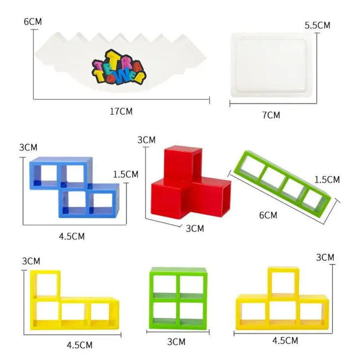 Stacking Balance Tower Game