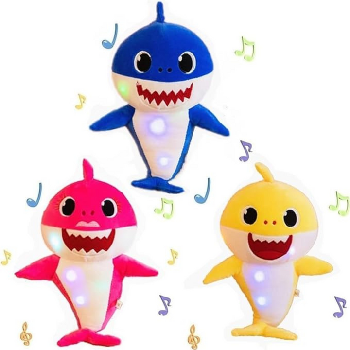 Soft Musical Shark Pillow – A Fun and Soothing Companion for Kids