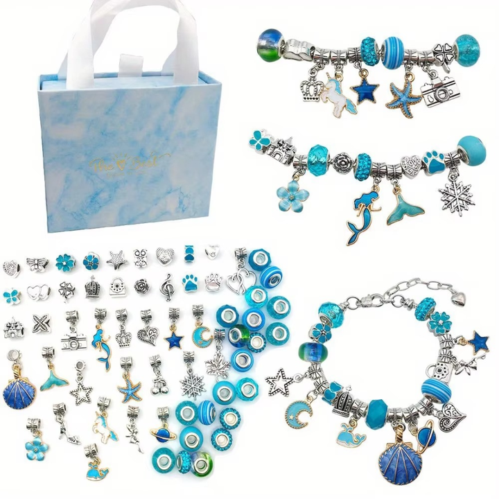 Jewelry Crafting Kit – Design Your Own Bracelets and Necklaces