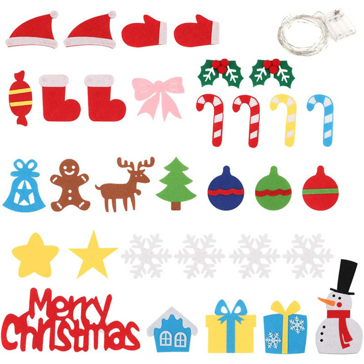 Kids' Felt Christmas Tree – A Fun and Creative Holiday Activity
