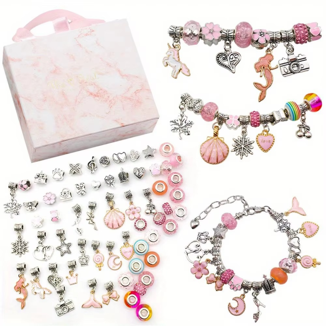 Jewelry Crafting Kit – Design Your Own Bracelets and Necklaces