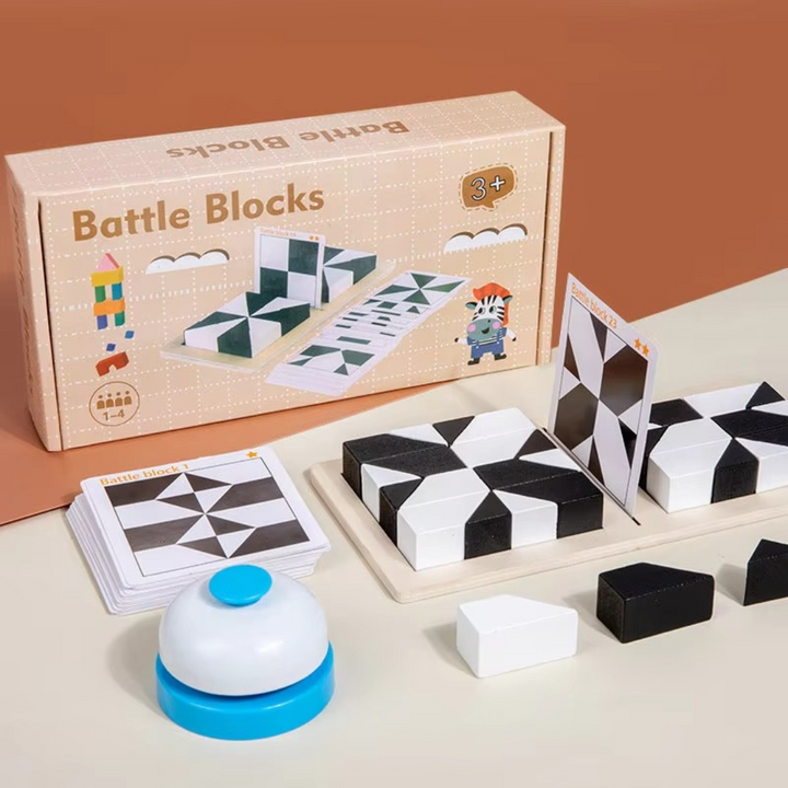 Pocket-Sized Two-Color Logic Game for Kids