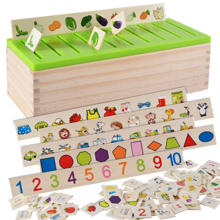 Children's Wooden Sorting Box