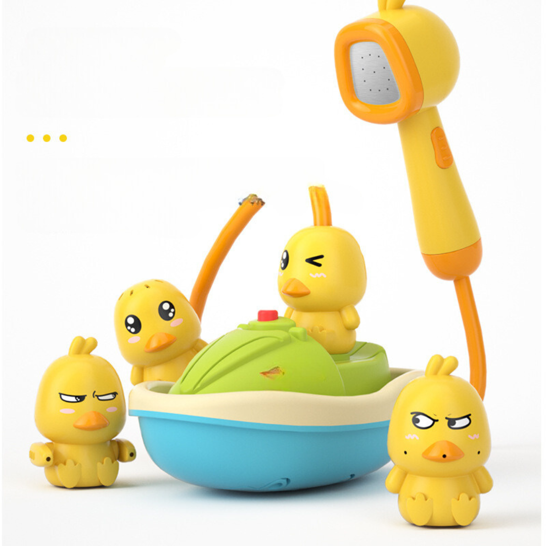 Fountain and Shower Bath Duck