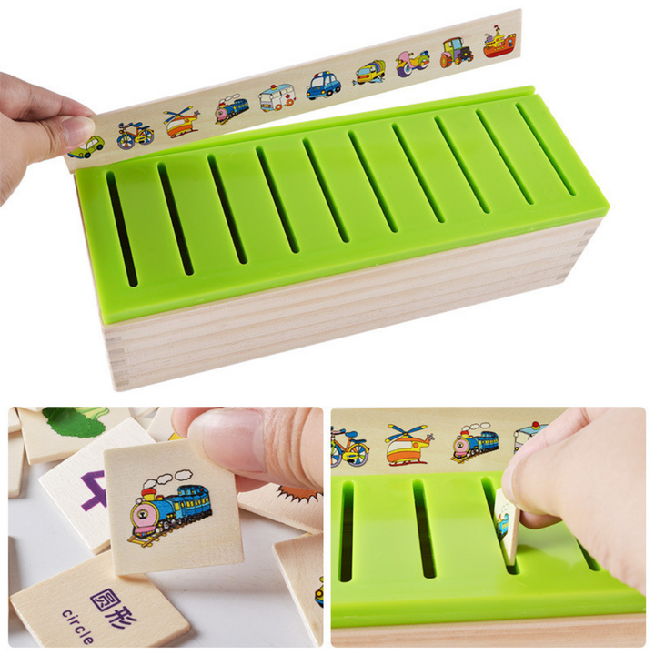Children's Wooden Sorting Box
