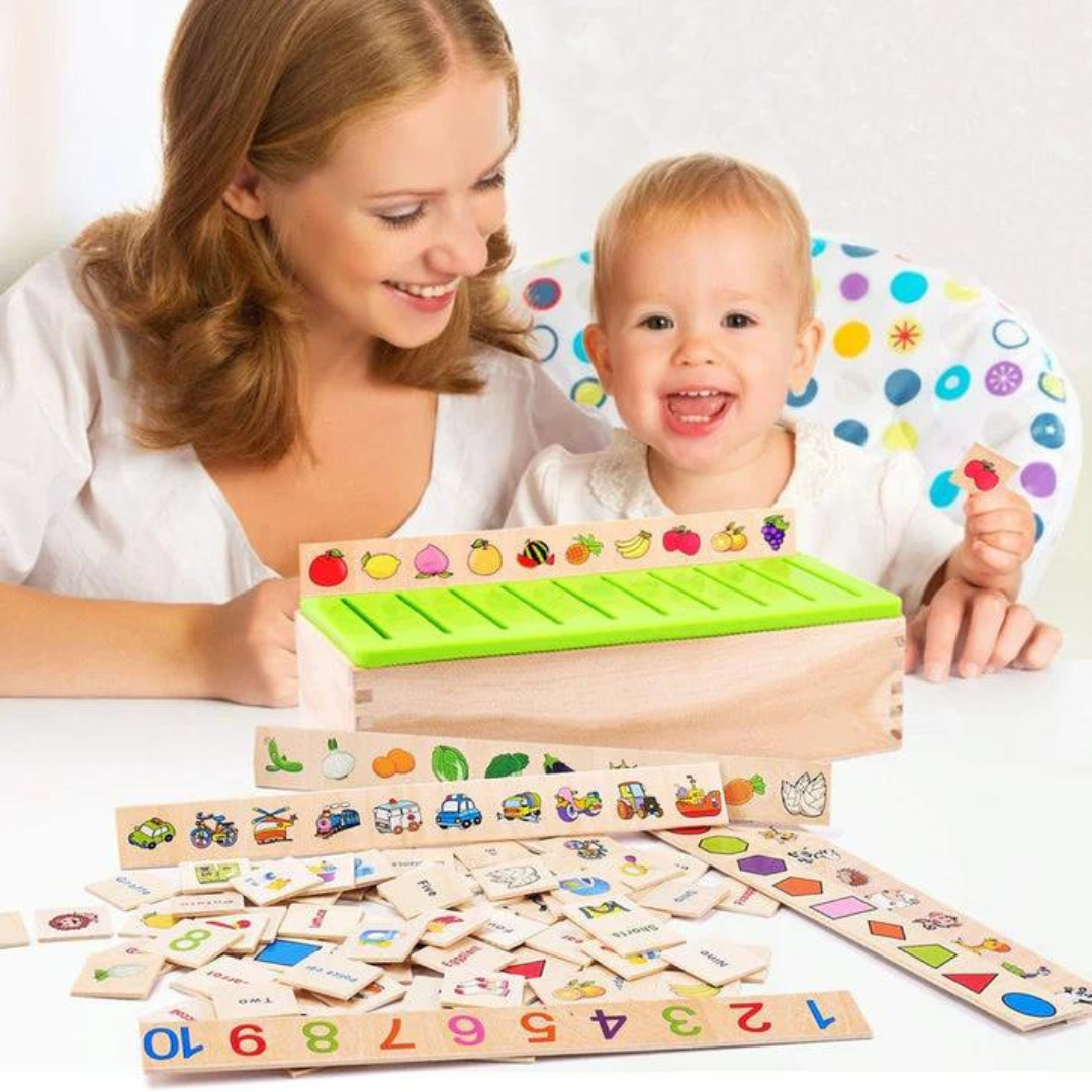 Children's Wooden Sorting Box