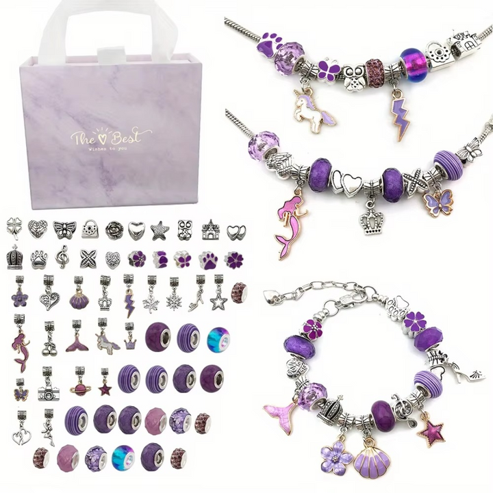 Jewelry Crafting Kit – Design Your Own Bracelets and Necklaces