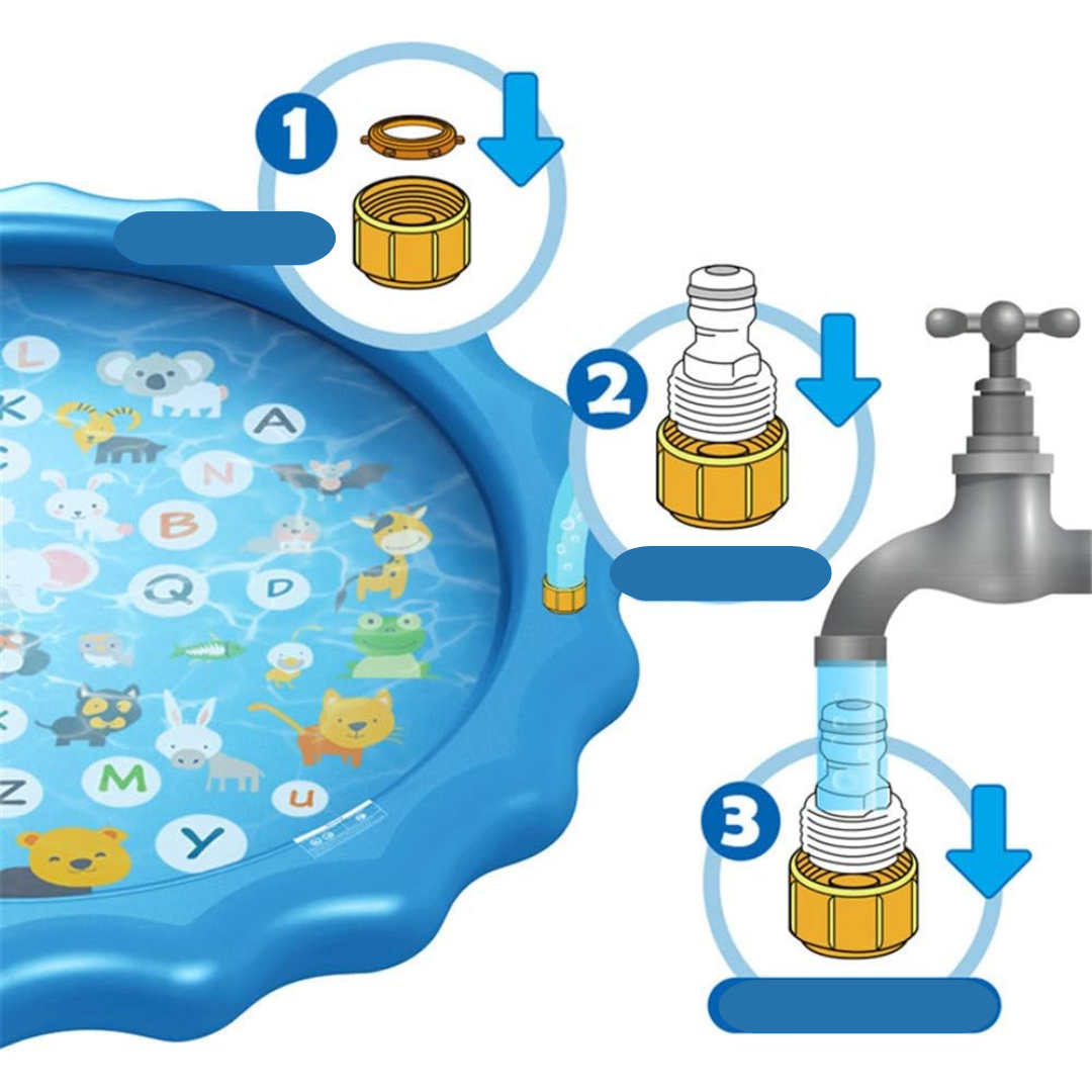 Fountain Water Mat – Ultimate Summer Outdoor Fun for Kids