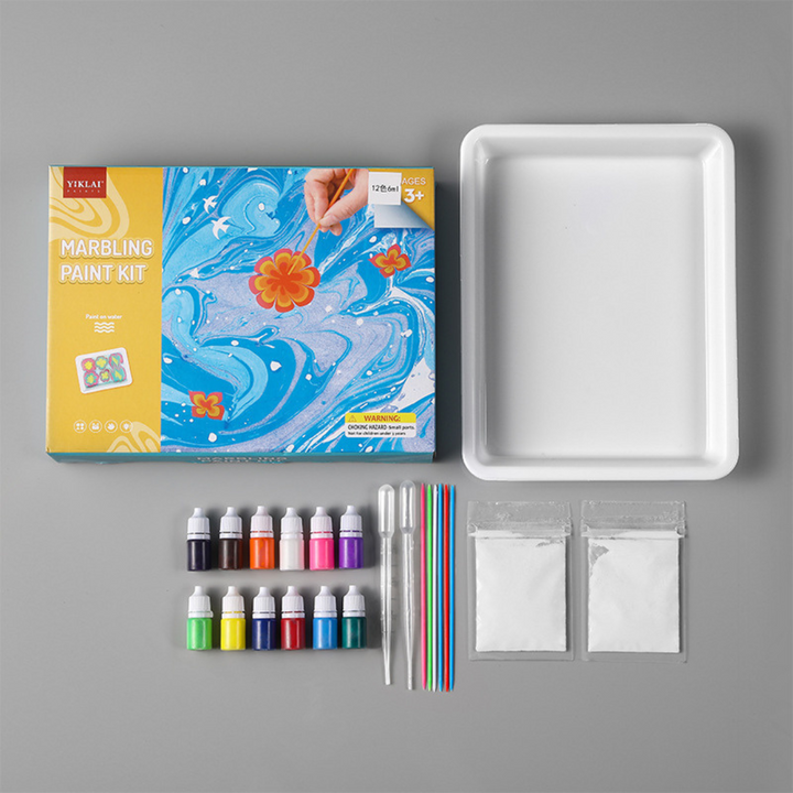 Artistic Marbling Watercolor Kit – Fun Painting Experience